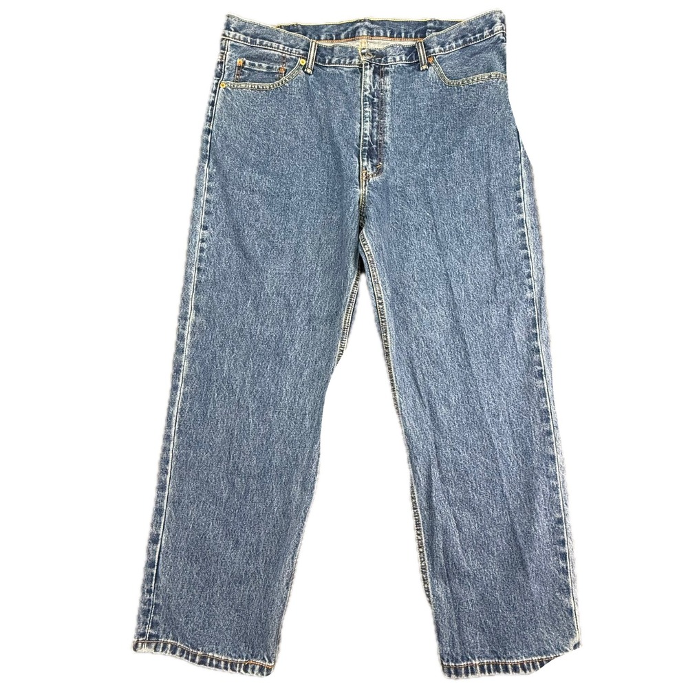Levi's 550 Relaxed Fit Jeans Mens 42x30 Blue Medium Wash Denim‎ 00550-4891